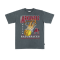 Arkansas Hoops Heavy Tee Hoodie, Sweatshirt | PureTeeCo.com