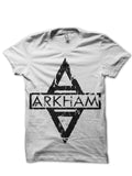 Arkham White T-Shirt Hoodie, Sweatshirt | PureTeeCo.com
