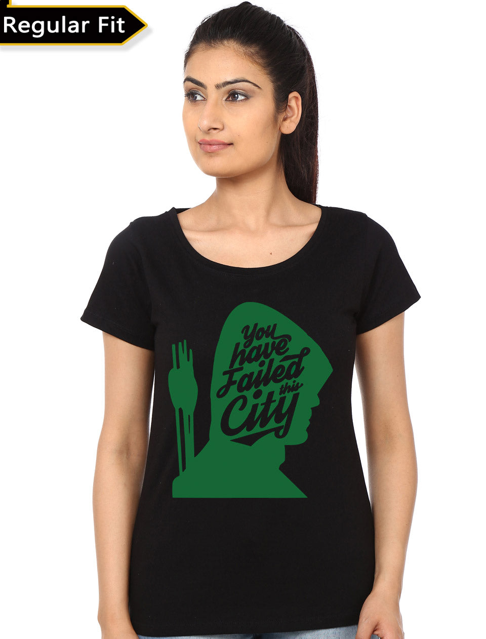Arrow Girls Black Top T-Shirts, Hoodie, Sweatshirt | PureTeeCo.com