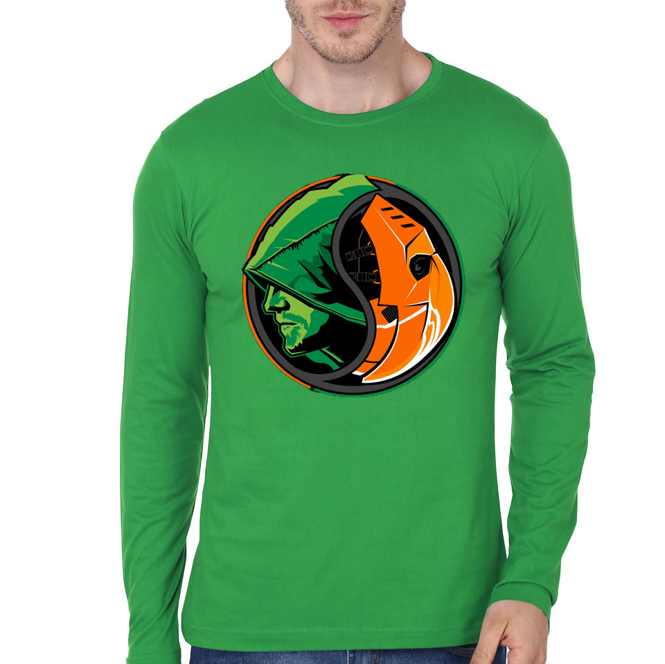 Arrow Green Full Sleeve Tee Hoodie, Sweatshirt | PureTeeCo.com