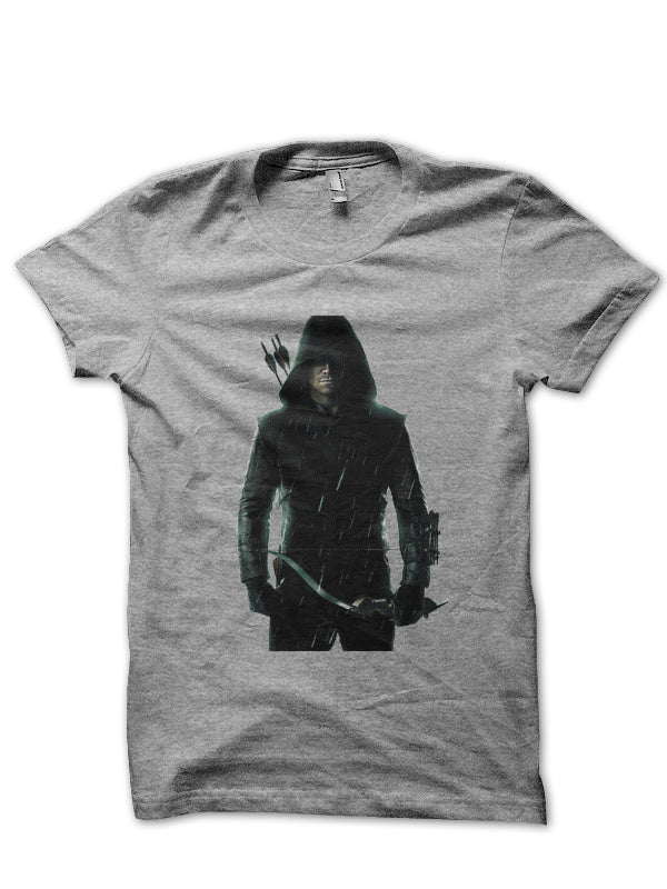Arrow Grey Tee Hoodie, Sweatshirt | PureTeeCo.com