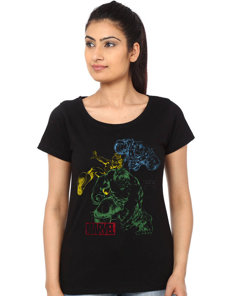 Avengers Black Girls Top T-Shirts, Hoodie, Sweatshirt | PureTeeCo.com