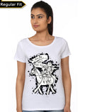 Arya And Hound White Girls T-Shirt Hoodie, Sweatshirt | PureTeeCo.com