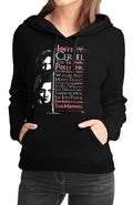 Arya Girls Black Hoodie T-Shirts, Sweatshirt | PureTeeCo.com