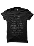 Arya Starkâ€™s List T-Shirt Hoodie, Sweatshirt | PureTeeCo.com