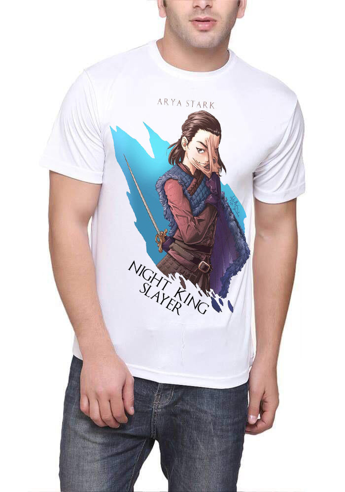 Arya Stark White T-Shirt Hoodie, Sweatshirt | PureTeeCo.com