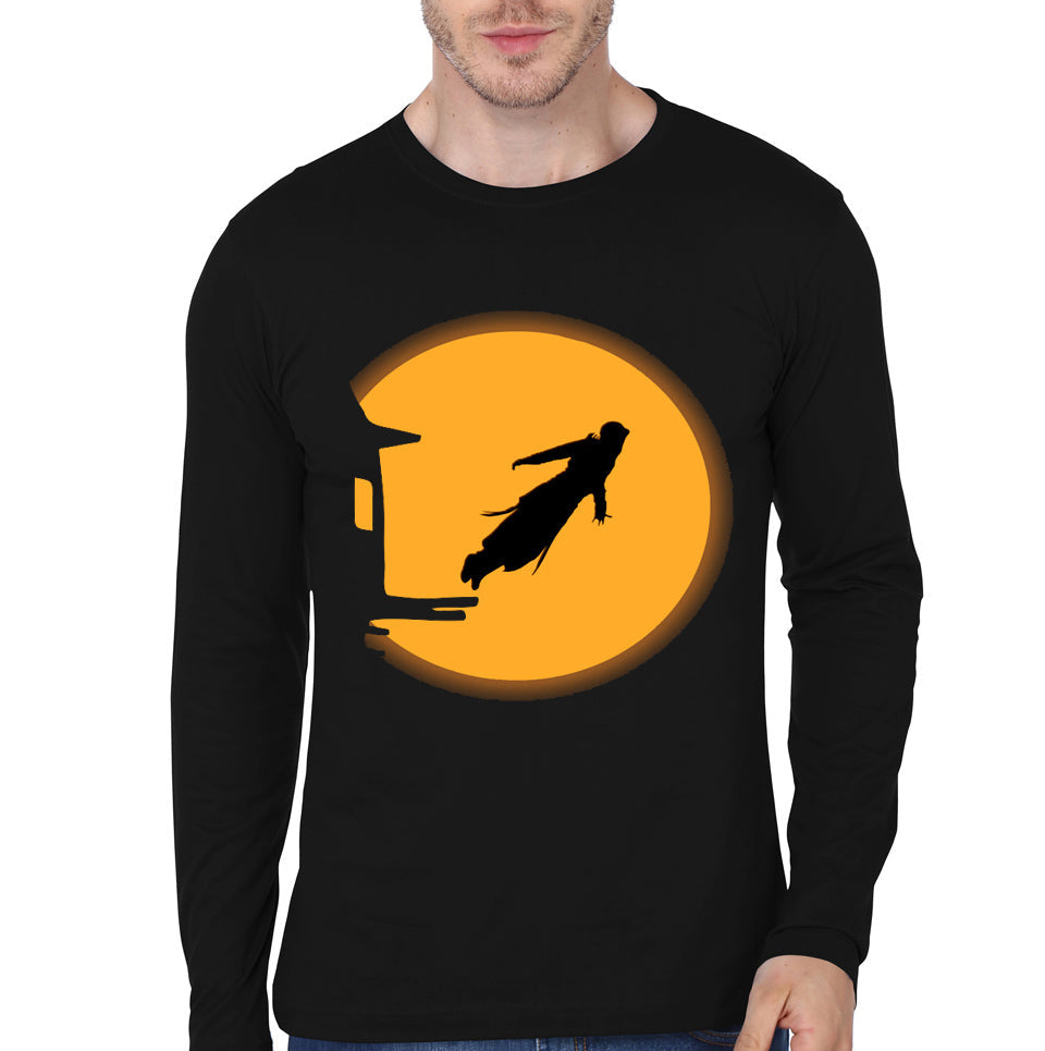 Sunset Black Full Sleeve Tee Hoodie, Sweatshirt | PureTeeCo.com
