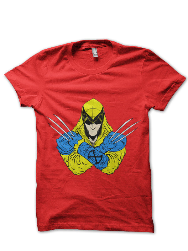 Assassin Wolve Red Tee Hoodie, Sweatshirt | PureTeeCo.com