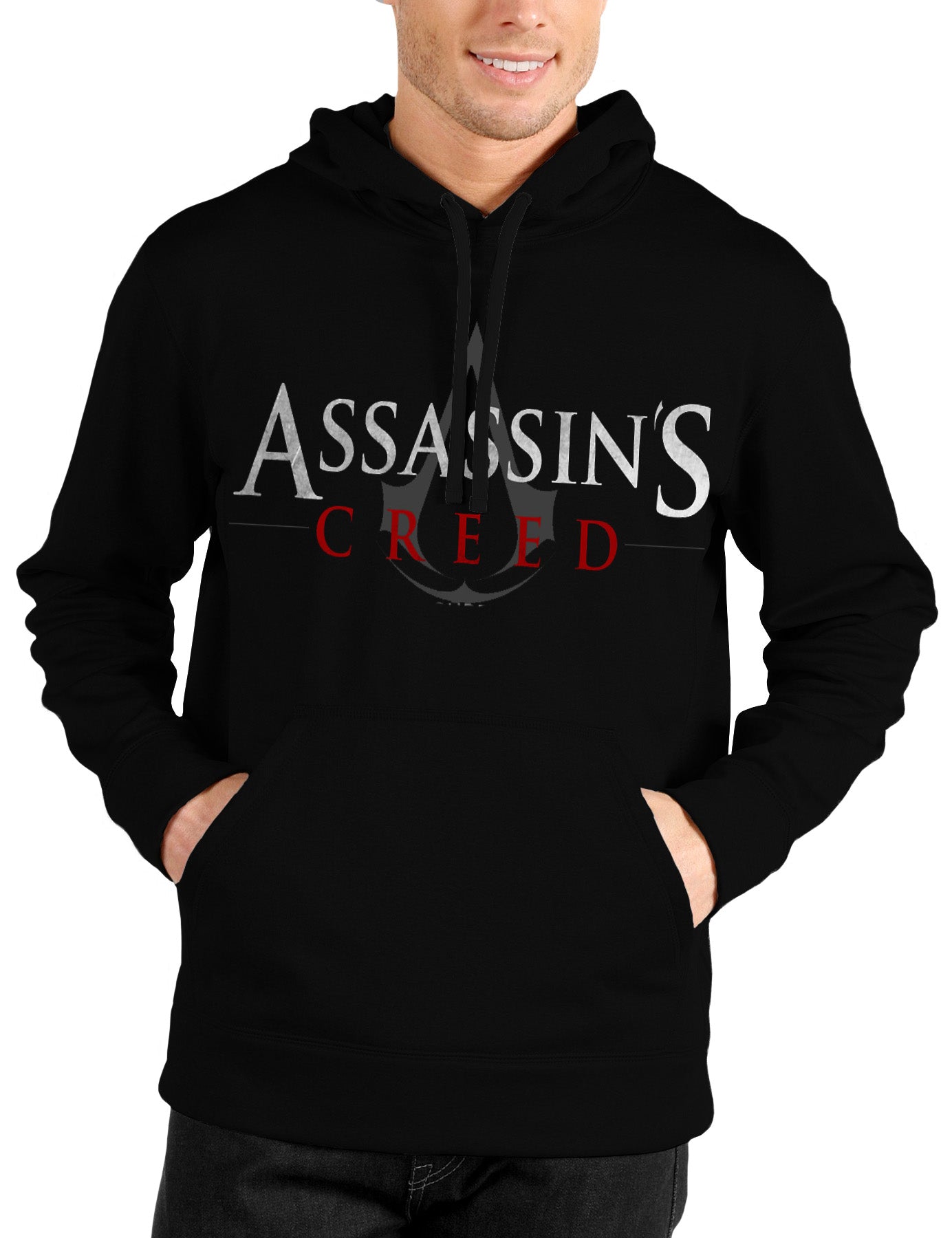 Assassinâ€™s Creed Black Hoodie T-Shirts, Sweatshirt | PureTeeCo.com