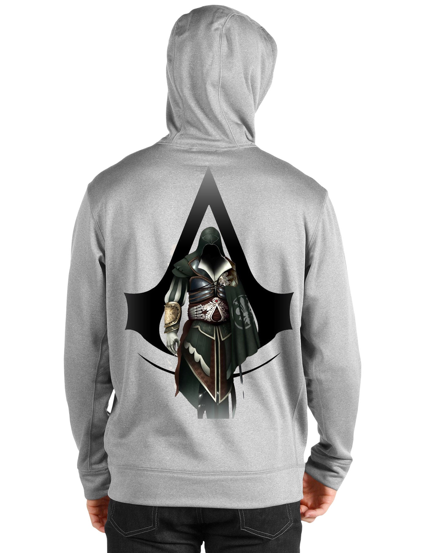 Assassinâ€™s Creed Rogue Grey Hoodie T-Shirts, Sweatshirt | PureTeeCo.com