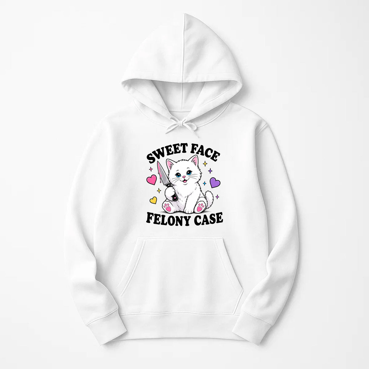Unisex | Sweet Face Felony Case | Pullover Hoodie