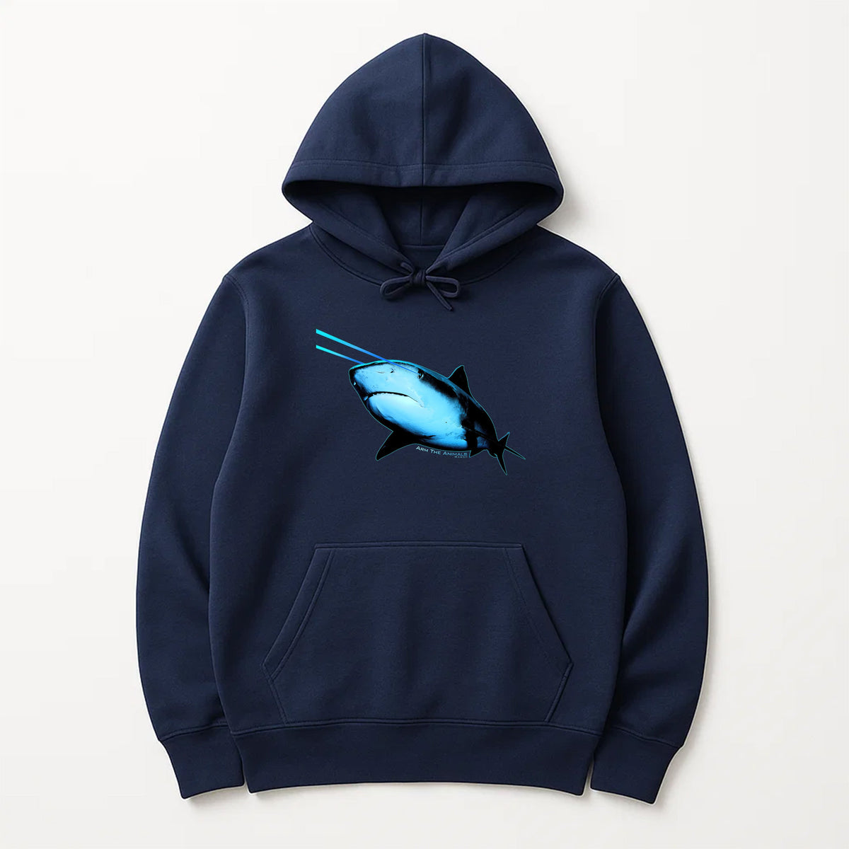 Unisex | Laser Eye Shark | Pullover Hoodie