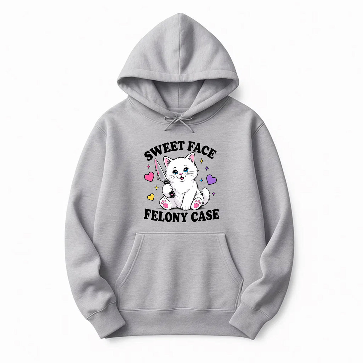 Unisex | Sweet Face Felony Case | Pullover Hoodie
