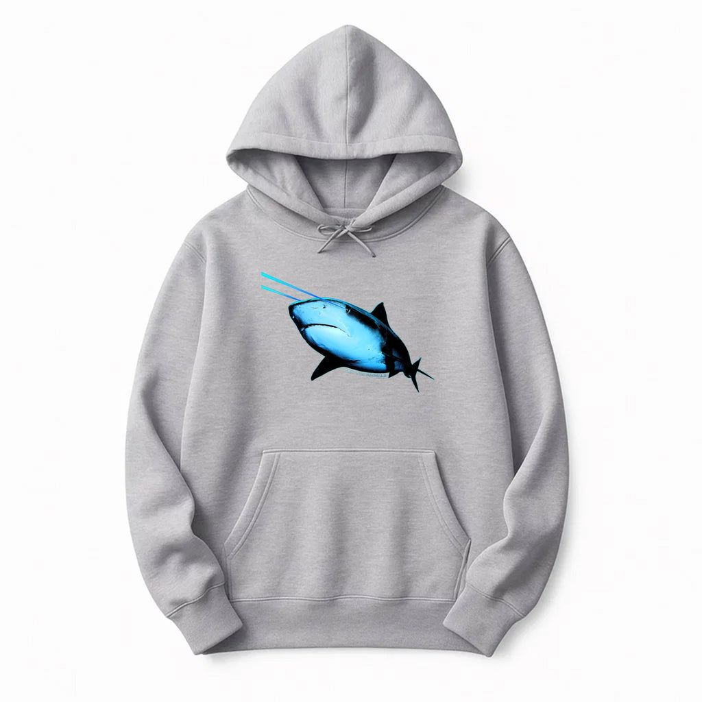Unisex | Laser Eye Shark | Pullover Hoodie