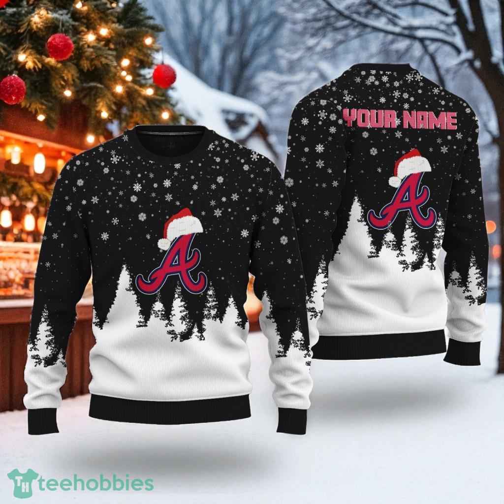 Atlanta BravesUnique Christmas tree garden for ugly Christmas sweater