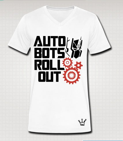 Autobots V Neck T-Shirts Hoodie, Sweatshirt | PureTeeCo.com
