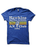 Hawkins Middle School A.V. Club T-Shirt Hoodie, Sweatshirt | PureTeeCo.com