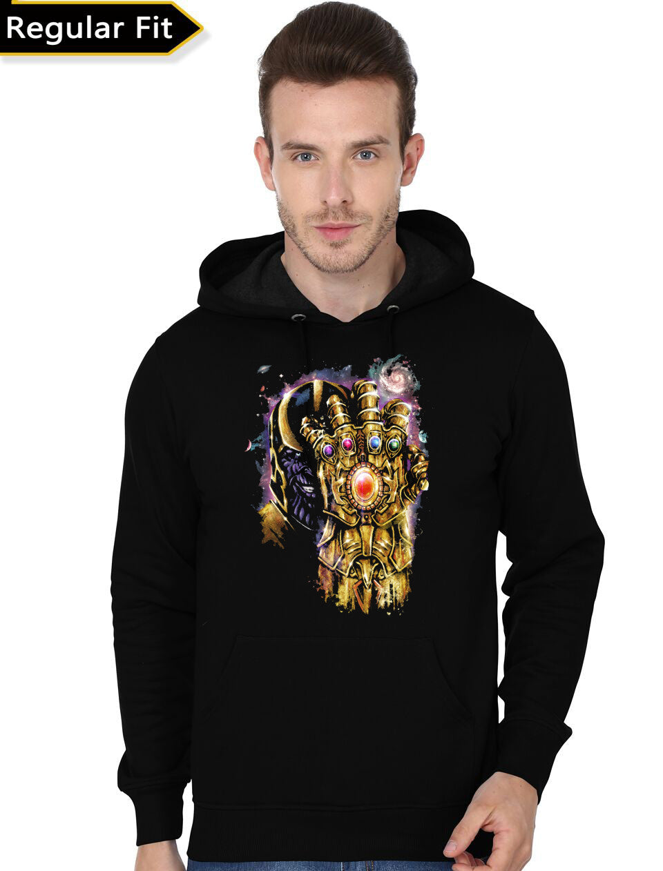 Infinity Gauntlet Thanos Black Hoodie T-Shirts, Sweatshirt | PureTeeCo.com