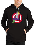 The Avengers : Team Assembled Black Hoodie T-Shirts, Sweatshirt | PureTeeCo.com