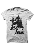 Avengers White Tee Style001 Hoodie, Sweatshirt | PureTeeCo.com