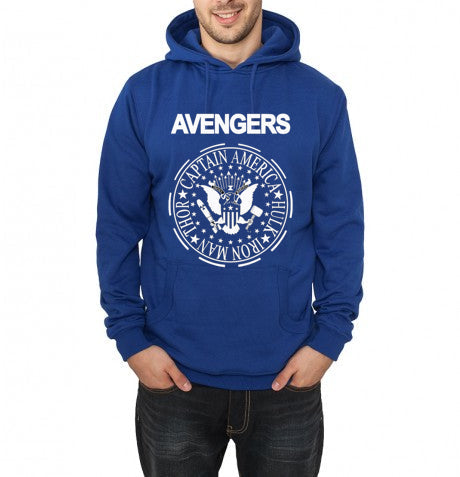 Avengers Royal Blue Hoodie T-Shirts, Sweatshirt | PureTeeCo.com