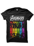 Avengers Infinity War Black T-Shirt Hoodie, Sweatshirt | PureTeeCo.com