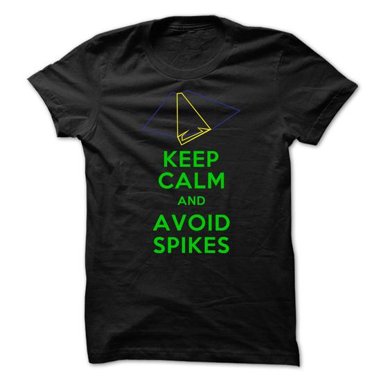 Avoid Spikes Black T-Shirt Hoodie, Sweatshirt | PureTeeCo.com