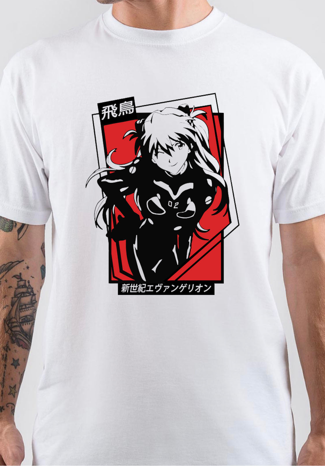 Rei Ayanami White T-Shirt Hoodie, Sweatshirt | PureTeeCo.com