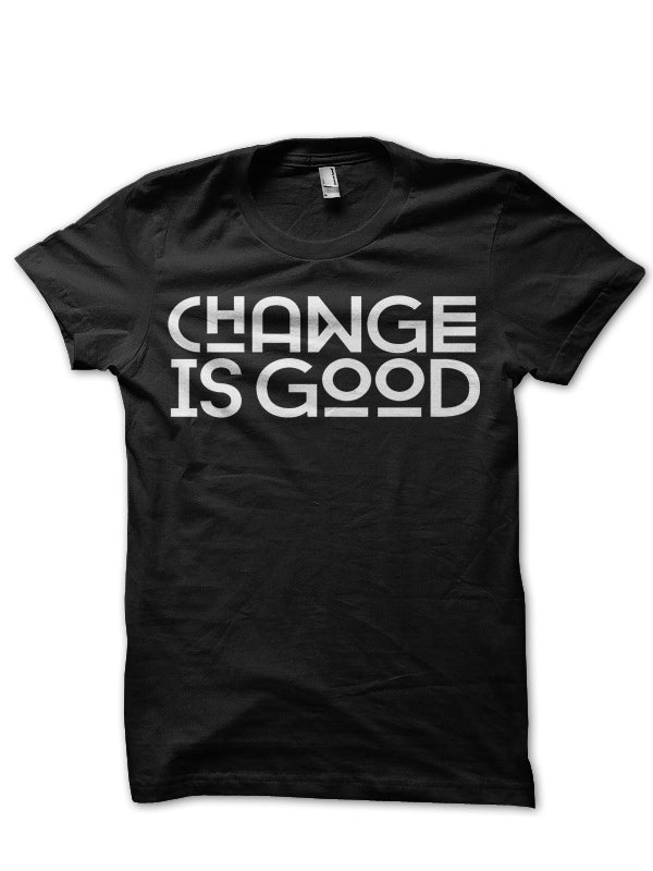 Change Black Tee Hoodie, Sweatshirt | PureTeeCo.com