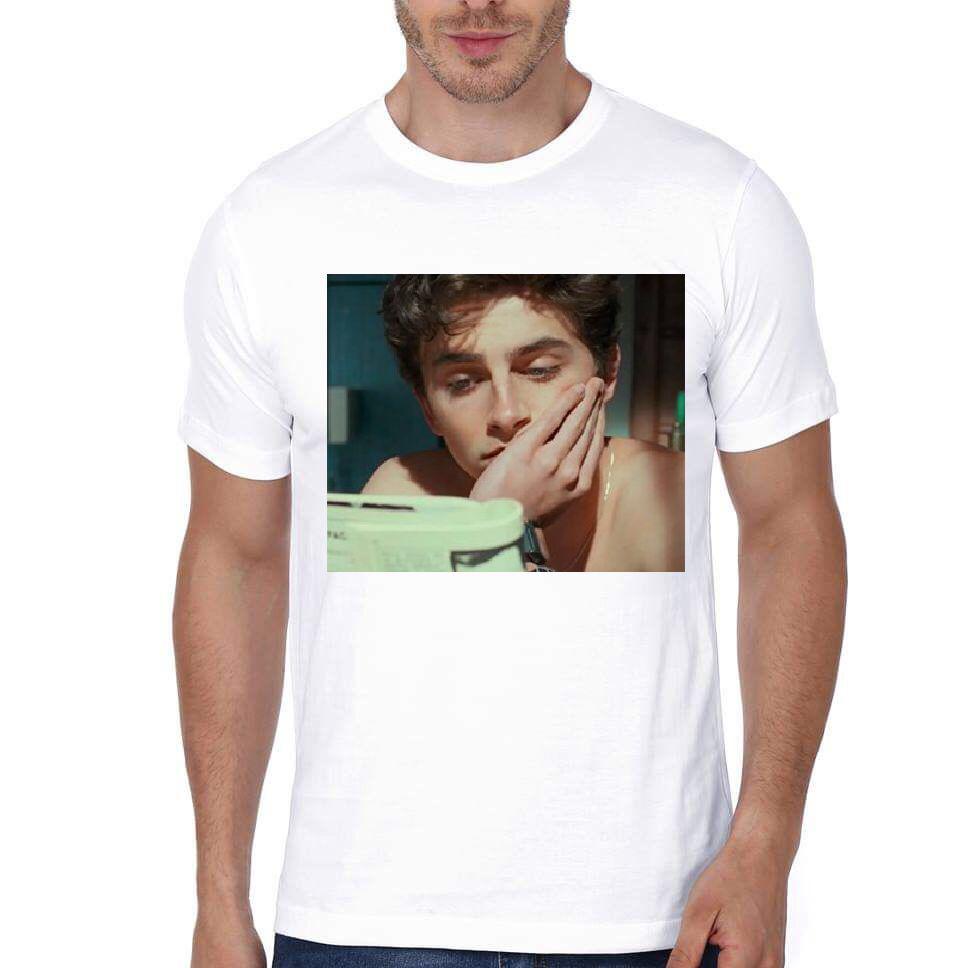 Visions Of Gideon Half Sleeve White T-Shirt Hoodie, Sweatshirt | PureTeeCo.com