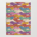 Retro Rainbow Funny Dachshunds Poster Gallery Image 4