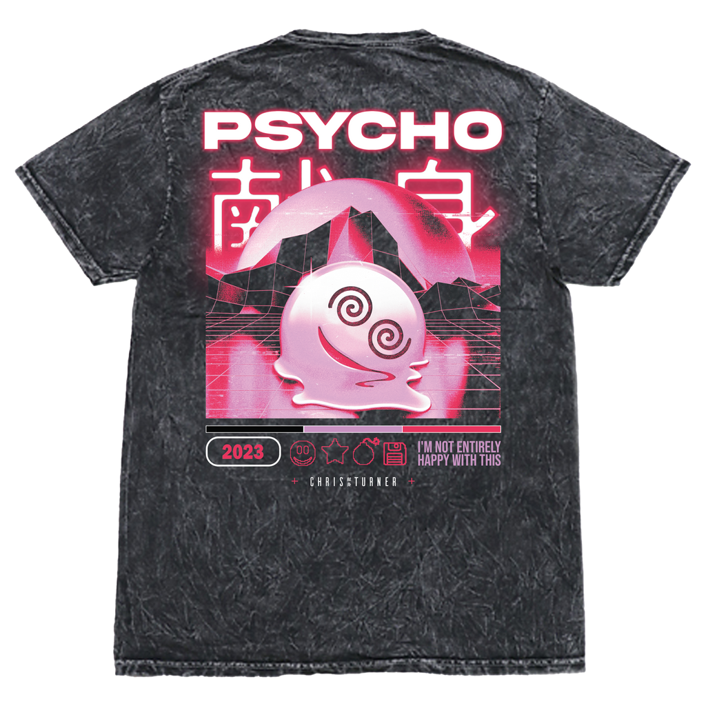 Chris Turner - Not Happy Psycho T-Shirt Hoodie, Sweatshirt | PureTeeCo.com (Image 3)
