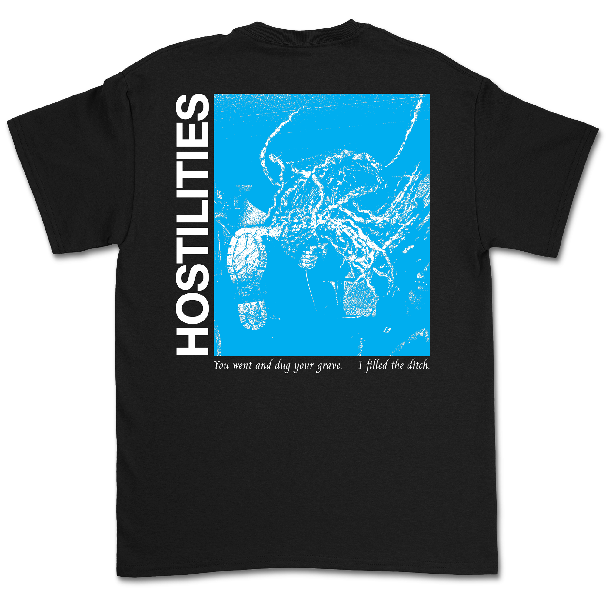 Hostilities - Live T-Shirt Hoodie, Sweatshirt | PureTeeCo.com (Image 2)
