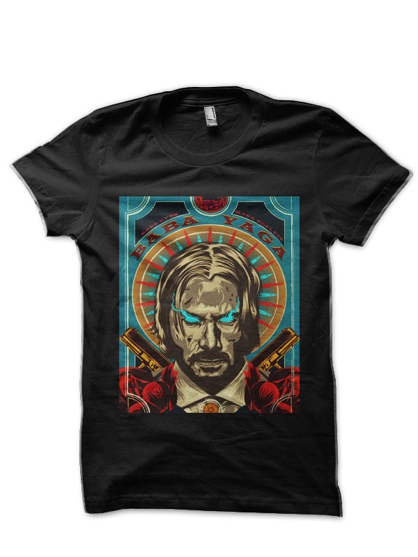 Baba Yaga Black T-Shirt Hoodie, Sweatshirt | PureTeeCo.com