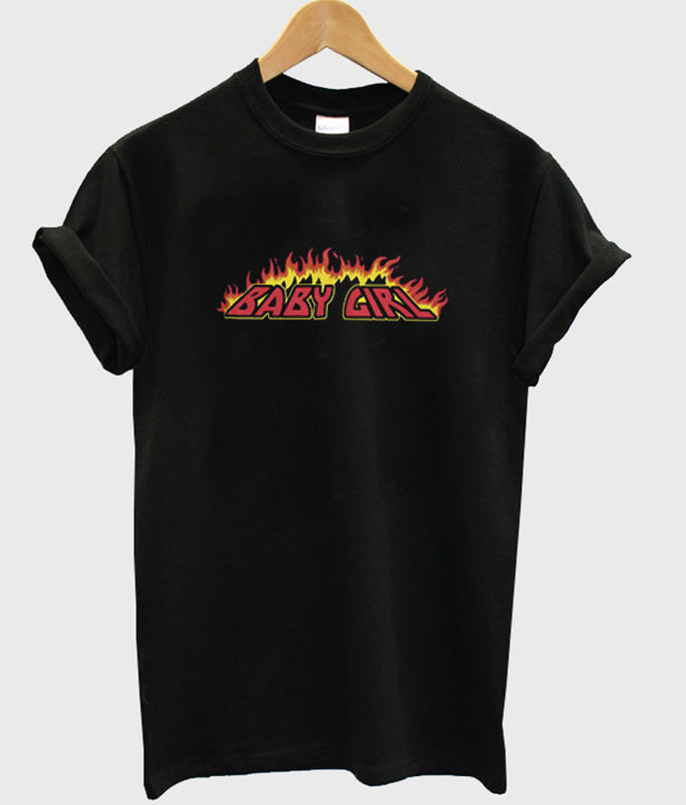 baby girl fire t-shirt Hoodie, Sweatshirt | PureTeeCo.com