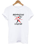 badminton legend t-shirt Hoodie, Sweatshirt | PureTeeCo.com