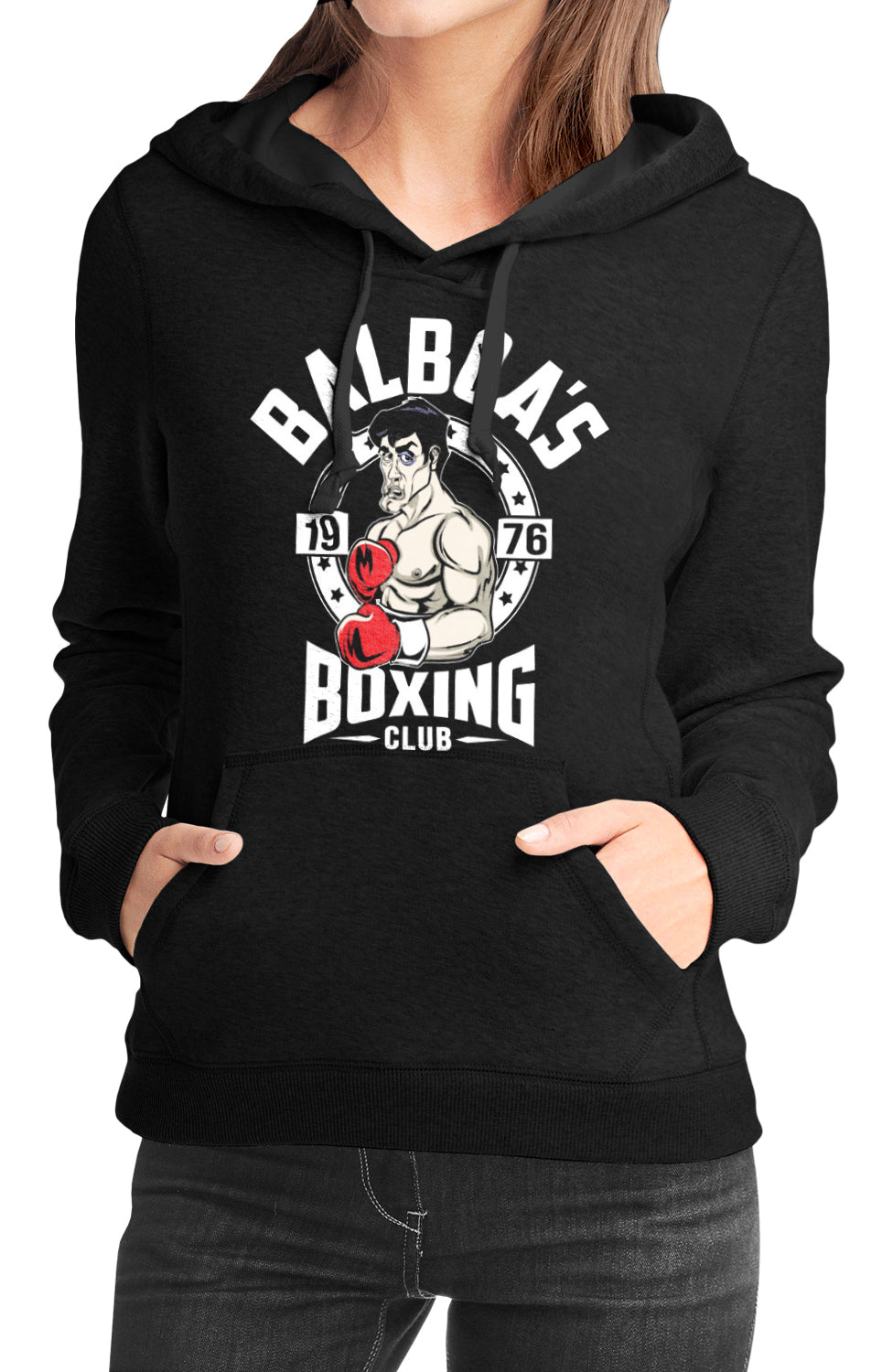 Rocky Black Girls Hoodie