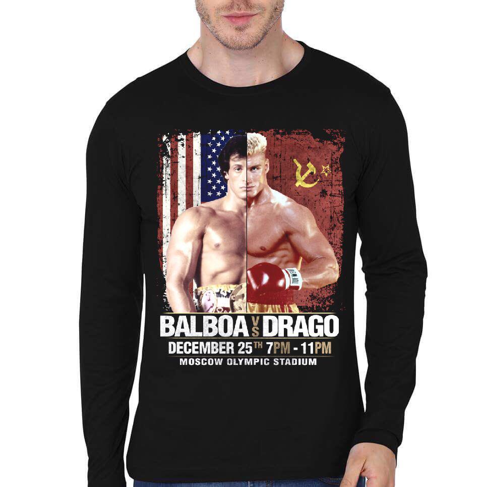 Rocky Balboa Vs Ivan Drago T-Shirt Style001 Hoodie, Sweatshirt | PureTeeCo.com