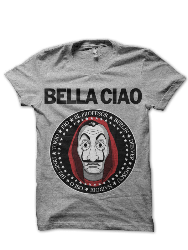 Bella Ciao Money Heist T-Shirt Style001 Hoodie, Sweatshirt | PureTeeCo.com