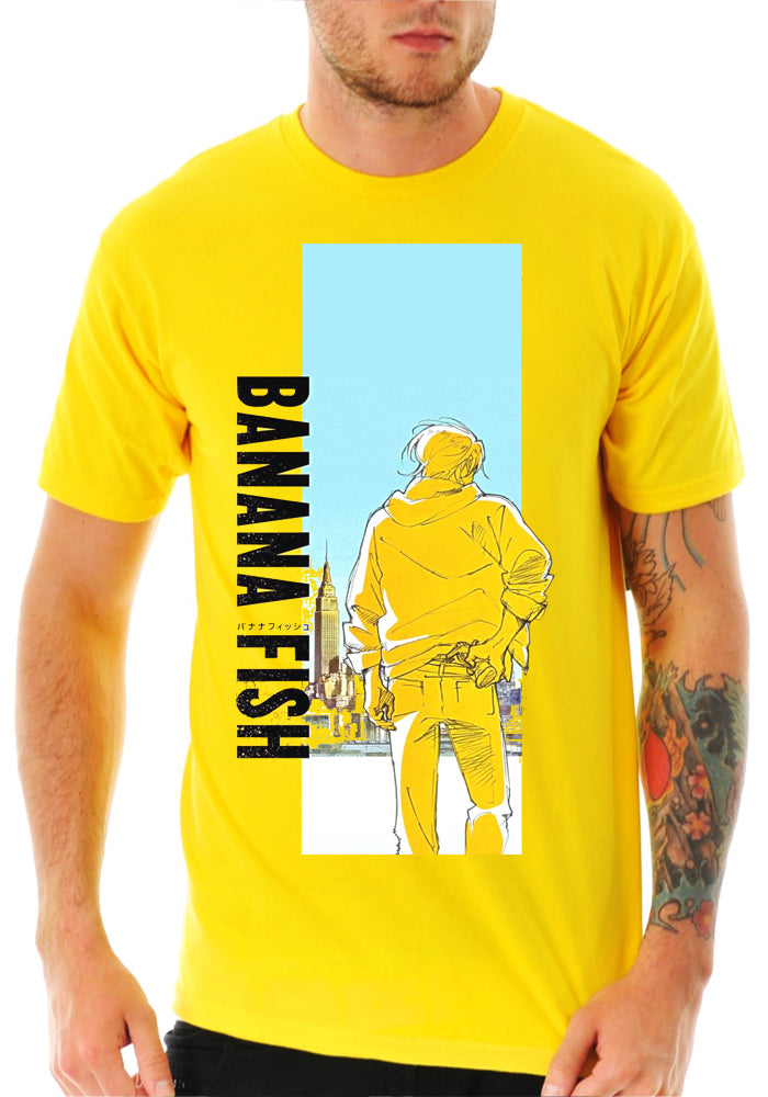 Banana Fish Yellow T-Shirt Hoodie, Sweatshirt | PureTeeCo.com