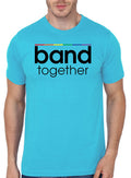 Band Together Light Blue T-Shirt Hoodie, Sweatshirt | PureTeeCo.com