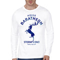 House Baratheon White Full Sleeve Tee Hoodie, Sweatshirt | PureTeeCo.com