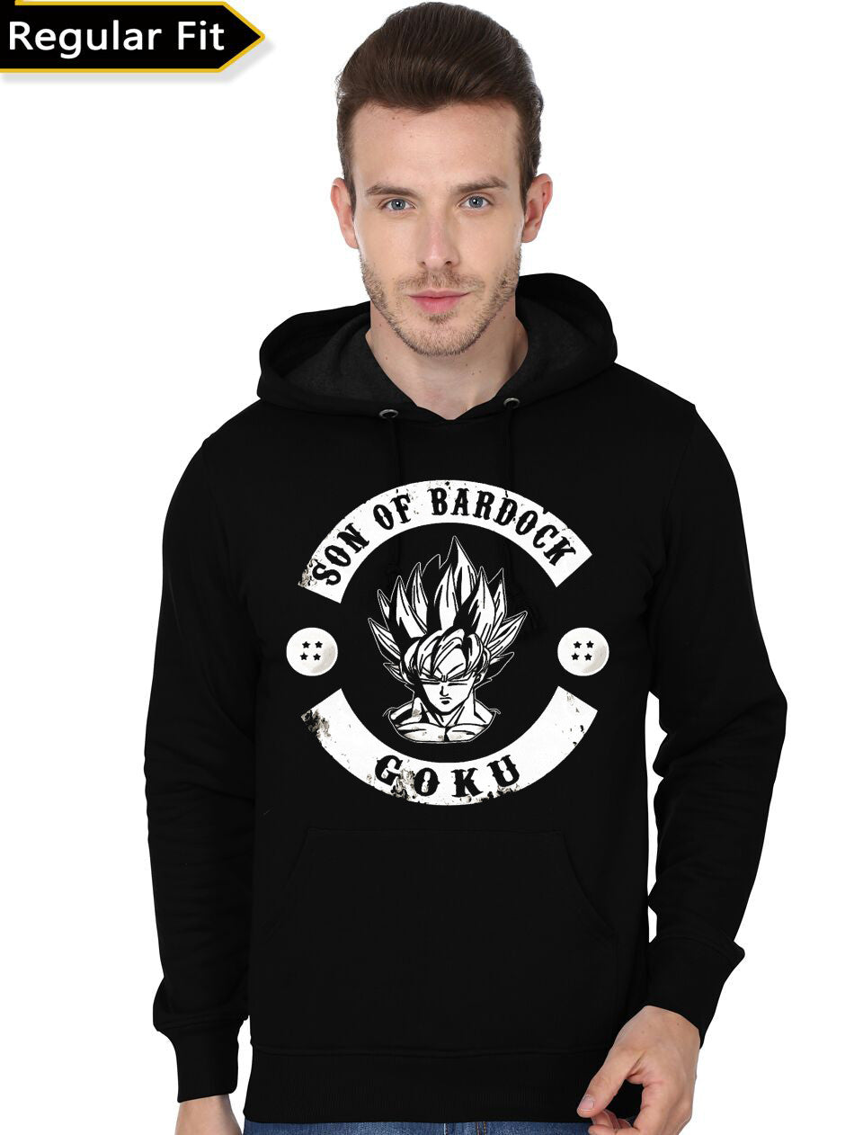 Son of Bardock Black Hoodie T-Shirts, Sweatshirt | PureTeeCo.com