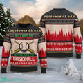Baseball Ugly Christmas Sweater Baseball Christmas 3D Ugly Sweater For Men And Women