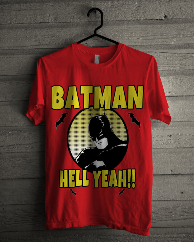 Hell Yeah Red Tee (All Colours Available) Hoodie, Sweatshirt | PureTeeCo.com