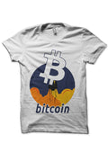 Bitcoin White T-Shirt Hoodie, Sweatshirt | PureTeeCo.com