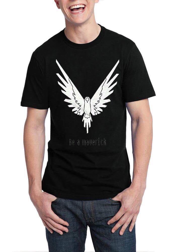 Be A Maverick Black T-Shirt Style002 Hoodie, Sweatshirt | PureTeeCo.com