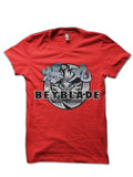 Beyblade Half Sleeve Red T-Shirt Hoodie, Sweatshirt | PureTeeCo.com