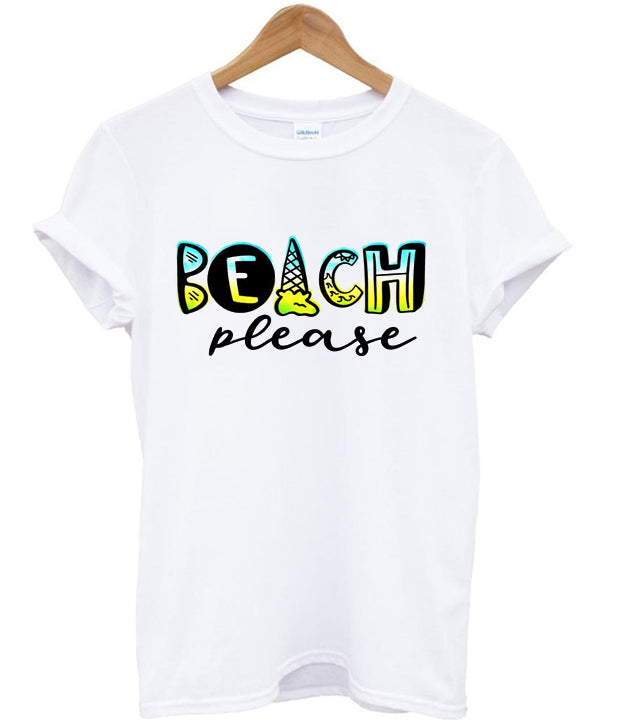 beach please t-shirt Hoodie, Sweatshirt | PureTeeCo.com