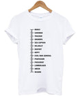 beard length chart t-shirt Hoodie, Sweatshirt | PureTeeCo.com